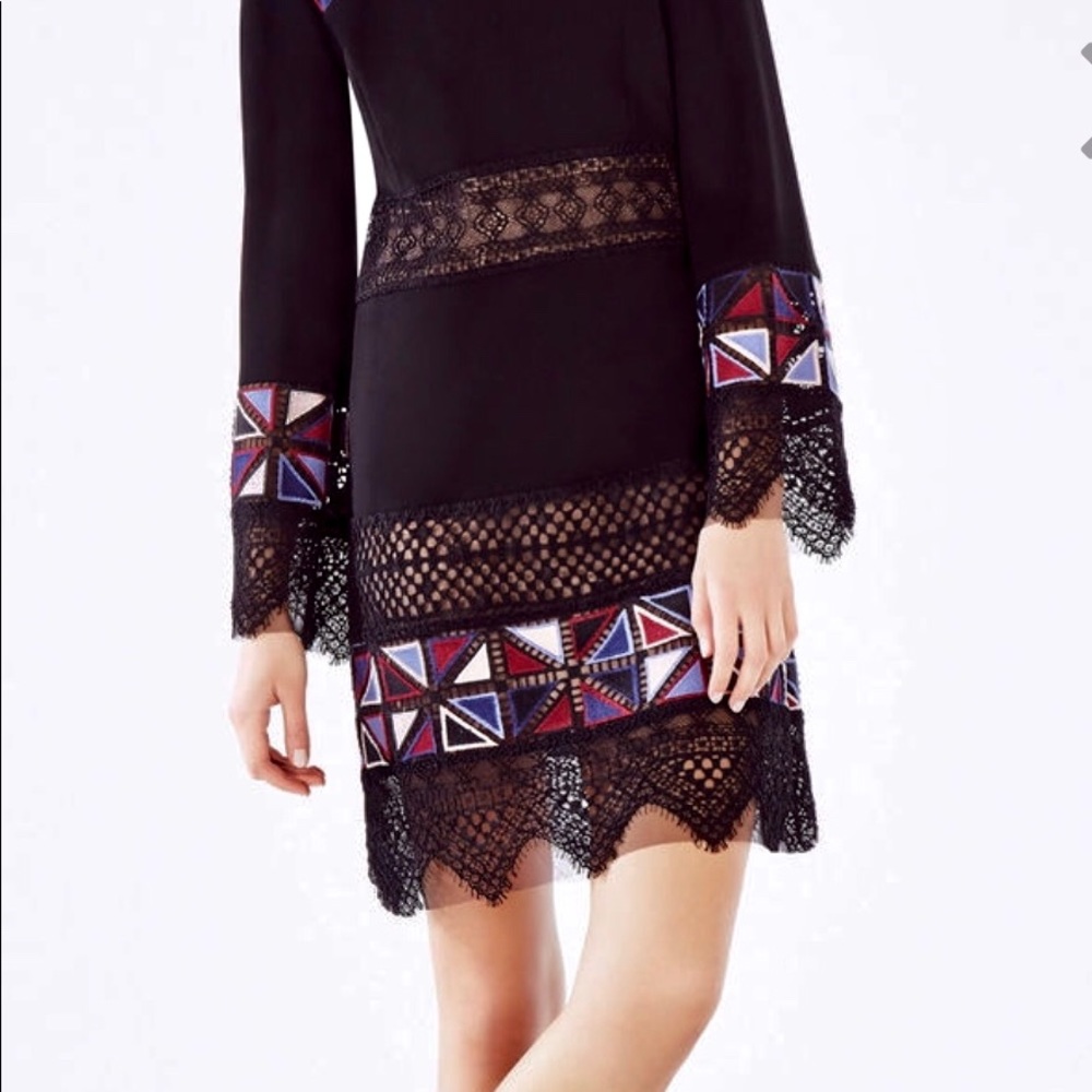 BCBG MAXAzria Runway Laia Embroidered Dress - Picture 3 of 7